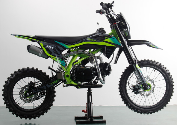 Мотоцикл RACER RX140E Pitbike зеленый