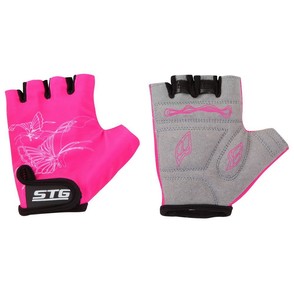 Велоперчатки STG X61898 XS розовый