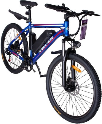 Электровелосипед Hiper Engine B54 темно-синий