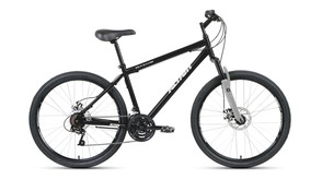 Велосипед FORWARD Altair MTB HT 26 2.0 disc 26" рост 19" черный/серый