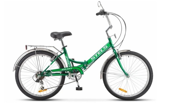 Велосипед STELS Pilot 750 24" 14" зеленый