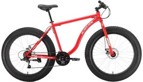 Велосипед Black One Monster 26 D 18" красный/белый