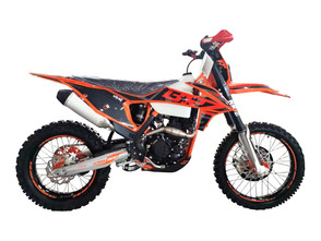 Мотоцикл BRZ KR8 CBS300 черный/оранжевый