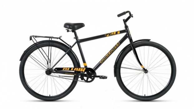 Велосипед Altair CITI 28 high 28" рост 19" 2020-2021 темно-серый/оранжевый