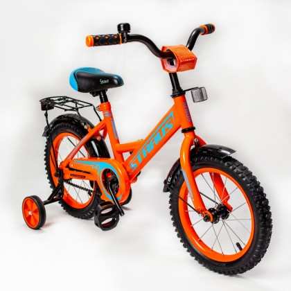 Велосипед Straus 14137 14" оранжевый