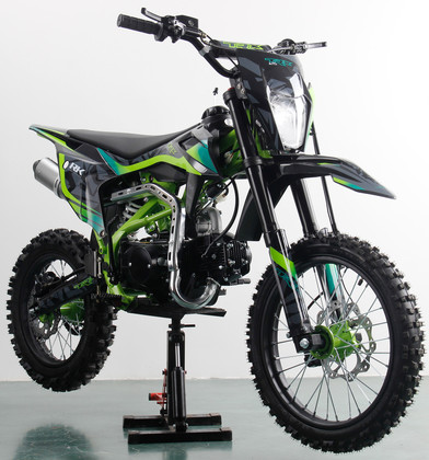 Мотоцикл RACER RX125E Pitbike зеленый