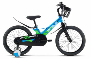Велосипед STELS 18" Flash KR 9.1" темно-синий/зеленый