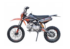 Мотоцикл Regulmoto SEVEN PRO 17/14 черный/оранжевый
