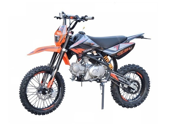 Мотоцикл Regulmoto SEVEN PRO 17/14 черный/оранжевый