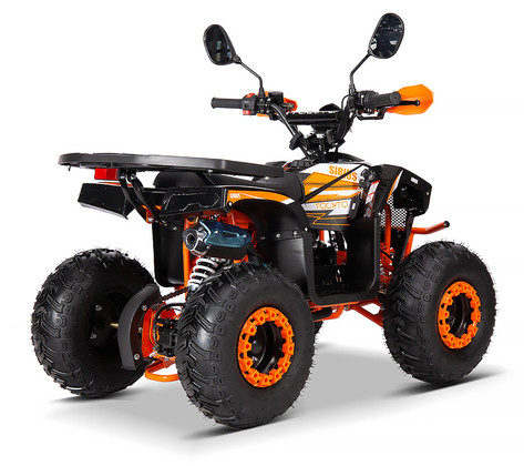 Квадроцикл Yacota (комплект комплектующих без ПТС) Sirius 110 черный/оранжевый
