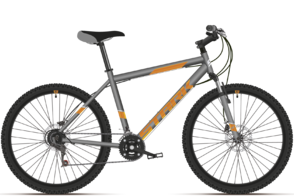 Велосипед Stark'21 Respect 29.1 D Microshift  18" серый/оранжевый