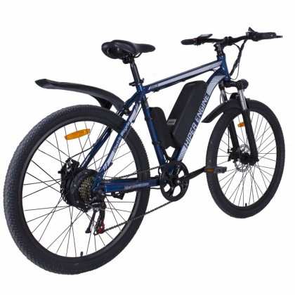 Электровелосипед Hiper Engine B53 темно-синий