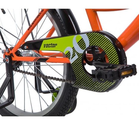 Велосипед NOVATRACK 203VECTOR.OR9 оранжевый