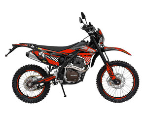 Мотоцикл Regulmoto ZR PR4 черный/оранжевый