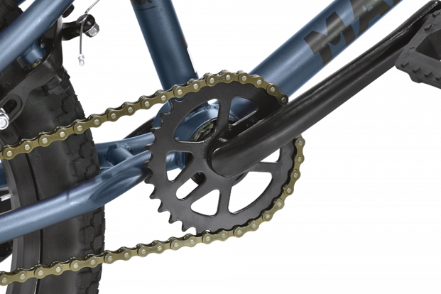 Велосипед Stark'22 Madness BMX 3 черный/голубой