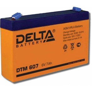 АКБ Delta DTM 607