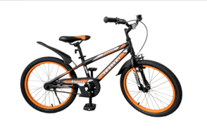 Велосипед Torrent Planeta 20" черный/оранжевый