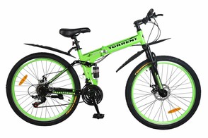 Велосипед Torrent Transformer 17" черный/зеленый
