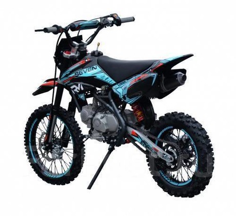 Мотоцикл Regulmoto SEVEN MEDALIST 17/14 черный/синий