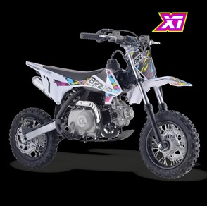 Мотоцикл BRZ X1 белый/цветной