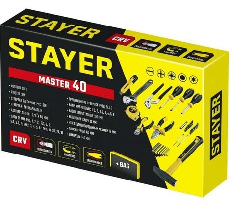 Набор инструментов STAYER Standard 22052-H40
