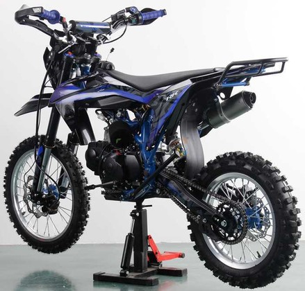 Мотоцикл RACER TRX140E Pitbike синий