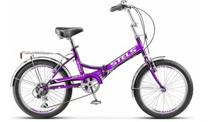 Велосипед STELS Pilot 450 20" 13.5" фиолетовый